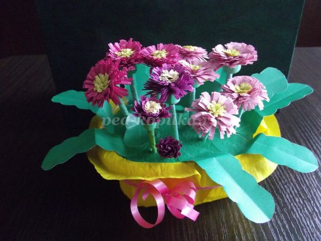 ​Маргаритки: мастер-класс: часть 2