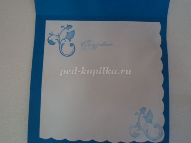 Новогодняя открытка в технике квиллинг: часть 1