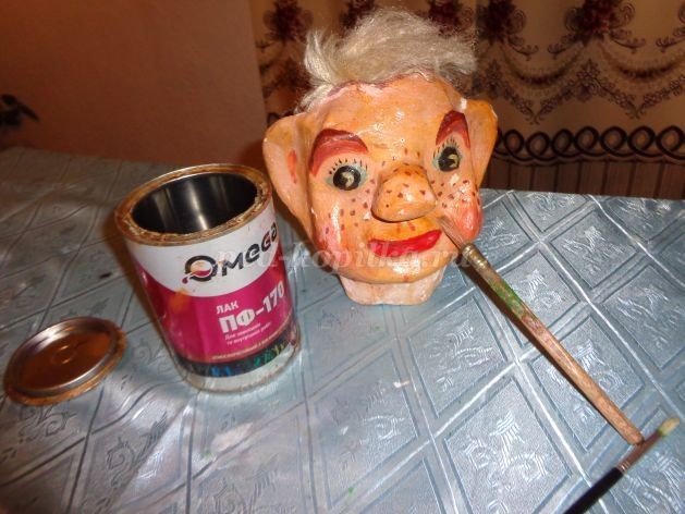 Куколки в технике папье-маше Куколки в технике папье-маше