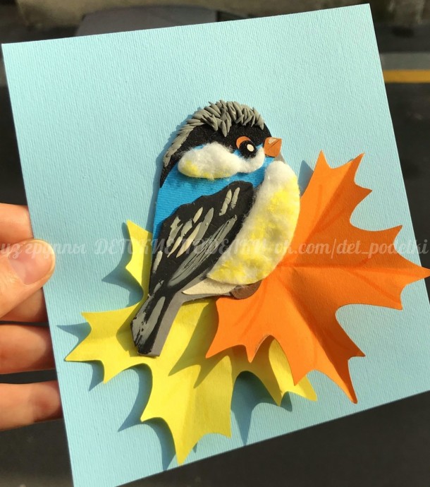 Осенняя синичка Осенняя синичка