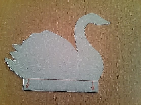Поделка "Лебедь"