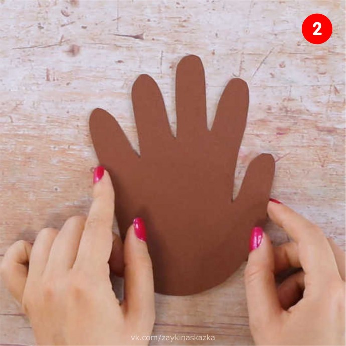 Деревья из ладошек Деревья из ладошек