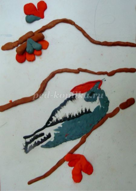 Весеннее панно в смешанной технике Весеннее панно в смешанной технике