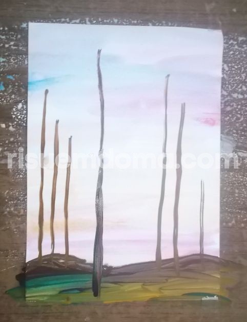 Рисуем с детьми осень Рисуем с детьми осень