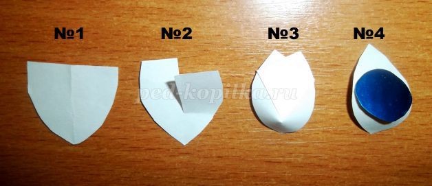 ​Коза в технике торцевания: часть 3