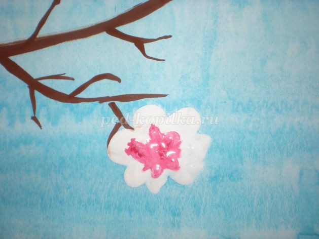 ​Нетрадиционные техники рисования "Пчелы в саду": часть 1