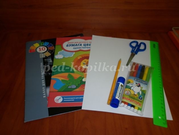 Объёмный Снеговик из бумаги: часть 1