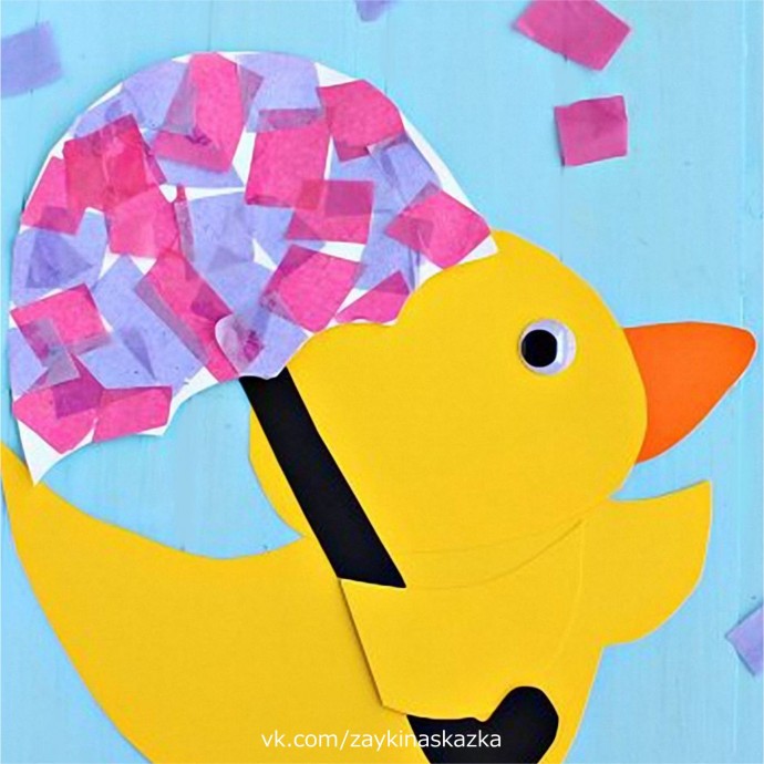 Утёночек под зонтиком