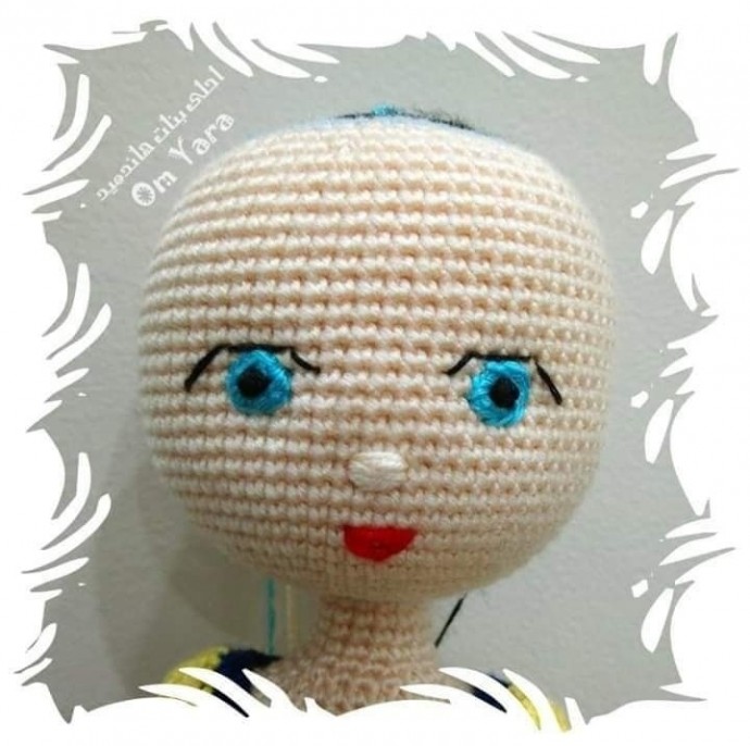 Вышивание глаз кукле Вышивание глаз кукле