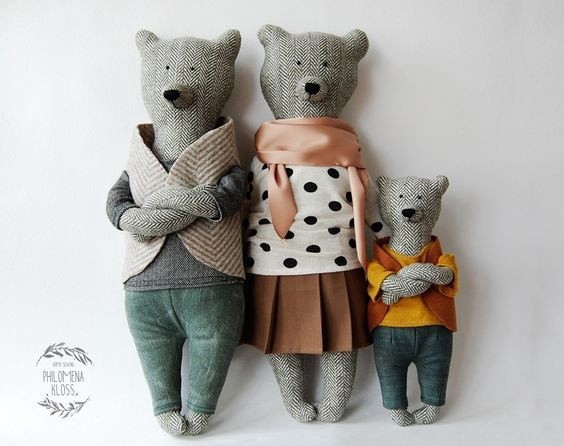 Забавные и немного деловые мишки Забавные и немного деловые мишки