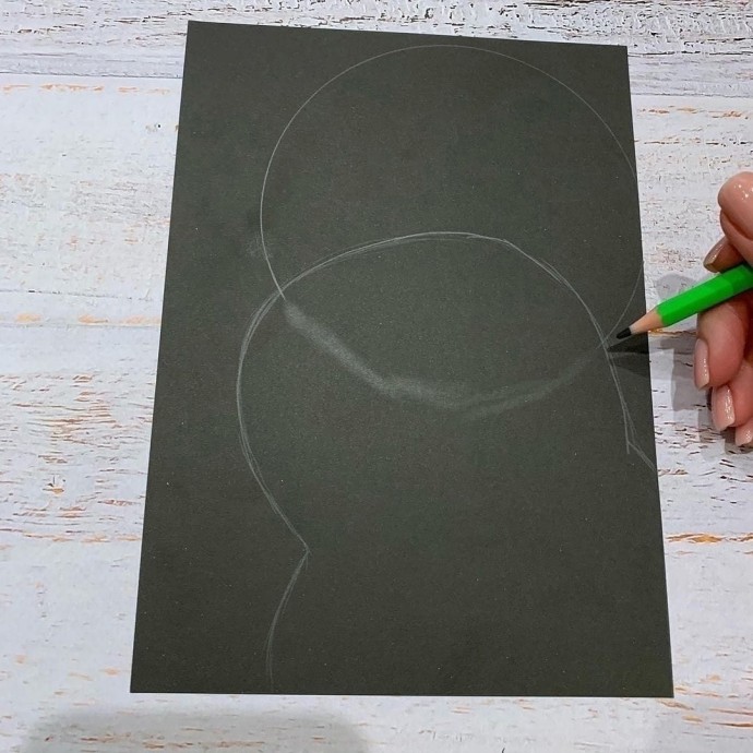 Рисуем ночную сову