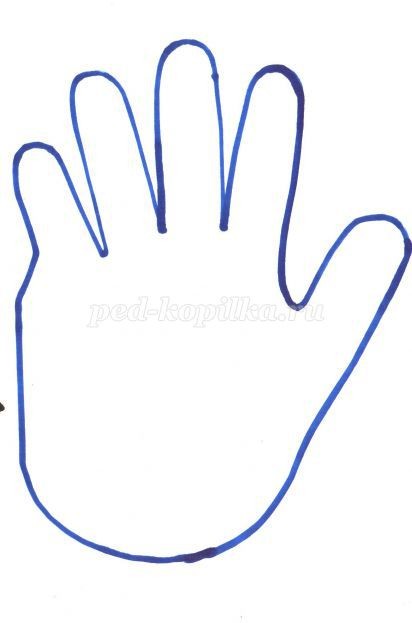 Бабочка в ладошках