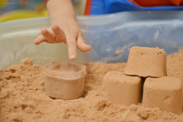 Кинетический песок своими руками