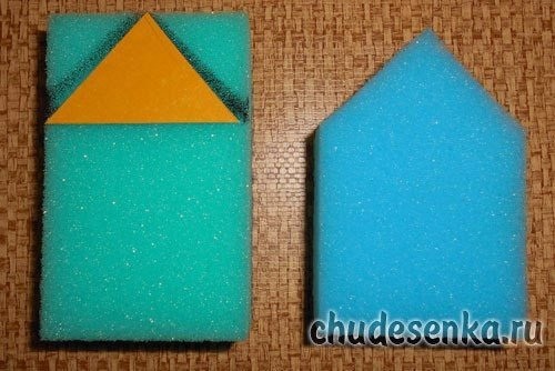 Кораблики из губок Кораблики из губок