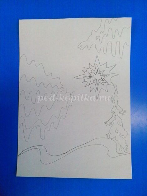 Нетрадиционная техника рисования "Северный олень", набрызг, часть 1 Нетрадиционная техника рисования "Северный олень", набрызг, часть 1