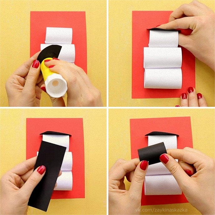 Объёмный снеговик