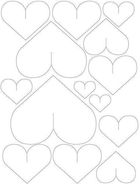 Выпуклые сердечки