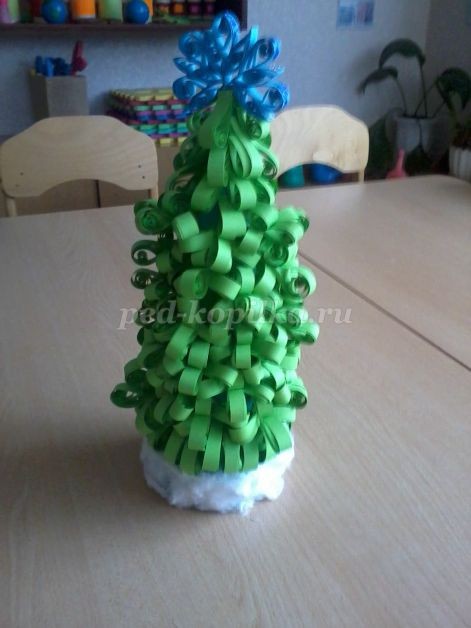 Ёлочка в технике квиллинг: мастер-класс, часть 2 Ёлочка в технике квиллинг: мастер-класс, часть 2
