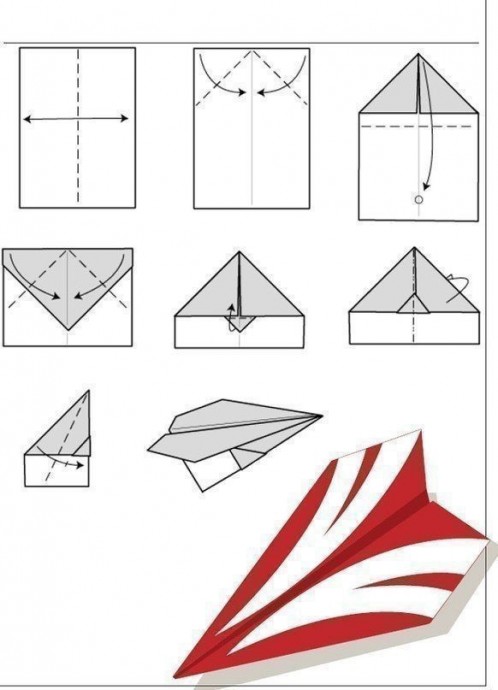 Фото по запросу Оригами самолет