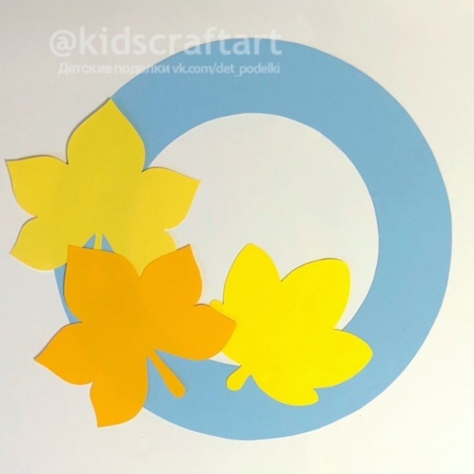 Круглая гирлянда "Флора"