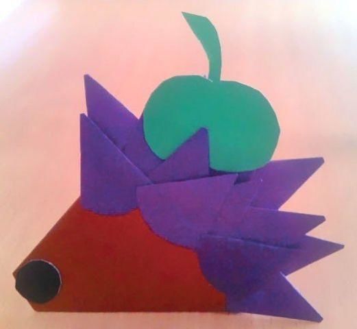 Ёжик из бумаги Ёжик из бумаги