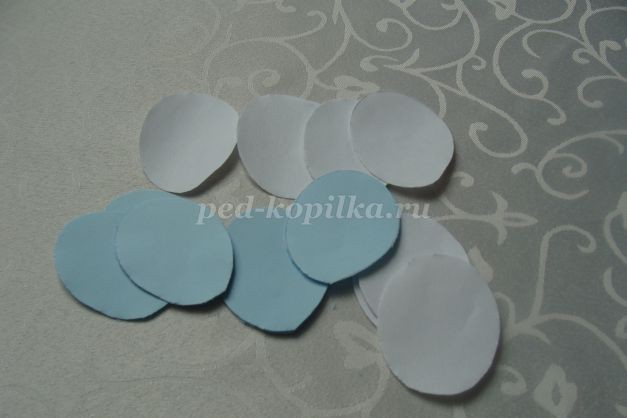 Подснежники из бумаги Подснежники из бумаги