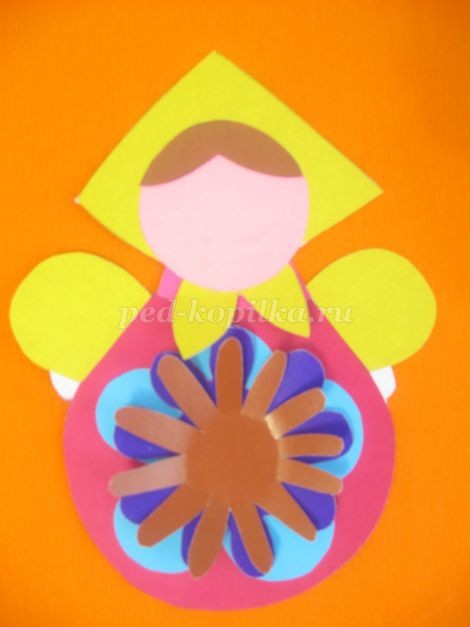 ​Матрешки-игольницы детскими руками: мастер-класс, часть 2