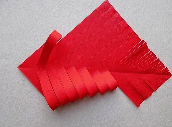 Поделка из бумаги "Рыбка"