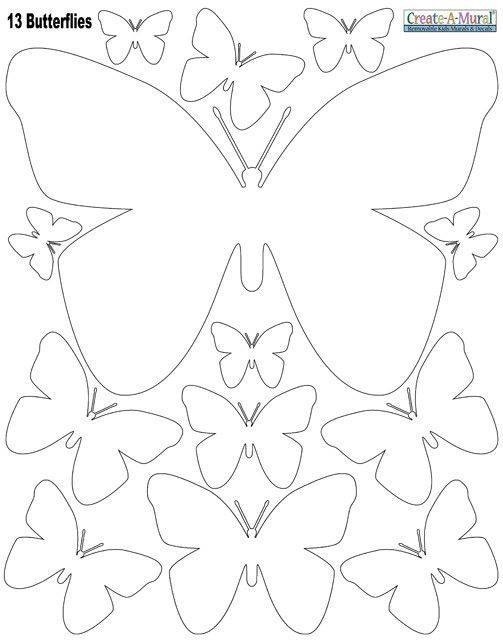 ​Поделки из бумажных бабочек
