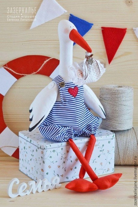 Шьём аиста Шьём аиста