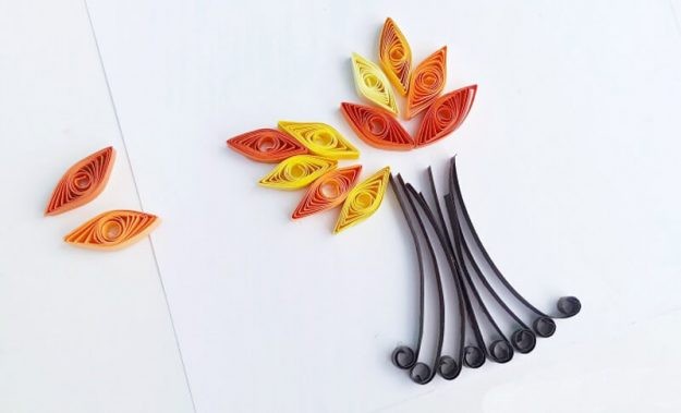 Дерево в технике квилинга Дерево в технике квилинга