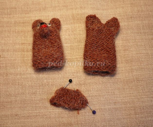 Как связать пальчиковые куклы детскими руками: часть 3