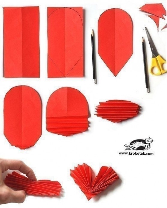 Сердечки на палочке