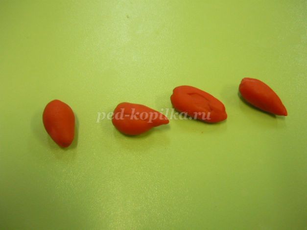 ​Весенние цветы из пластилина: часть 1