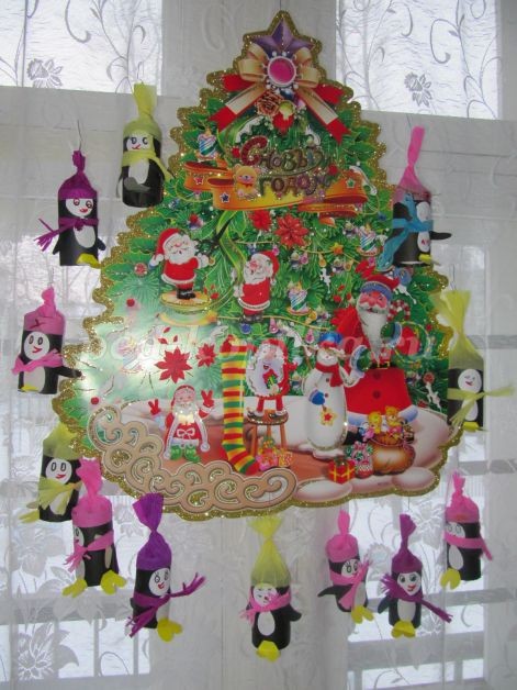 Новогодняя игрушка из бросового материала: часть 1