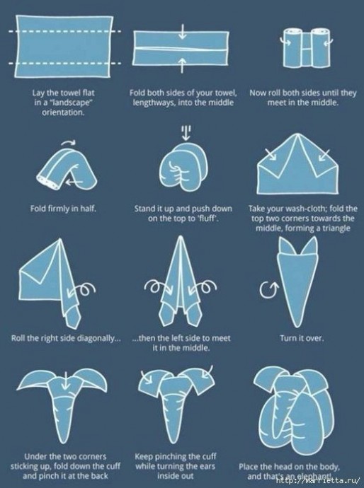 Слоник из полотенца Слоник из полотенца