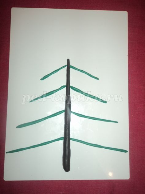 Дед Мороз из пластилина: часть 1