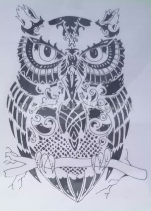 Сова из соленого теста детскими руками Сова из соленого теста детскими руками