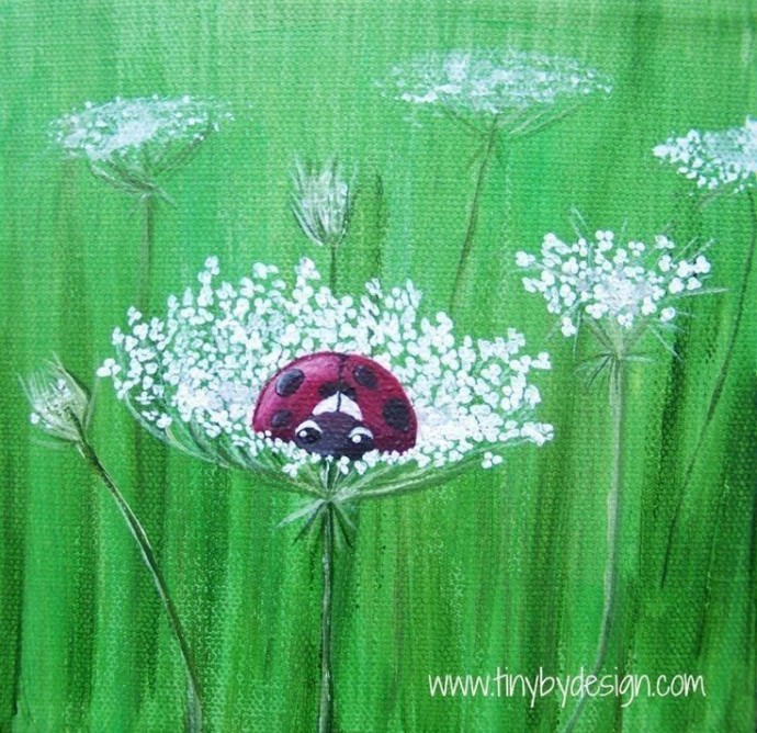 Идеи рисования ватными палочками