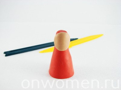 Лепим Деда Мороза Лепим Деда Мороза