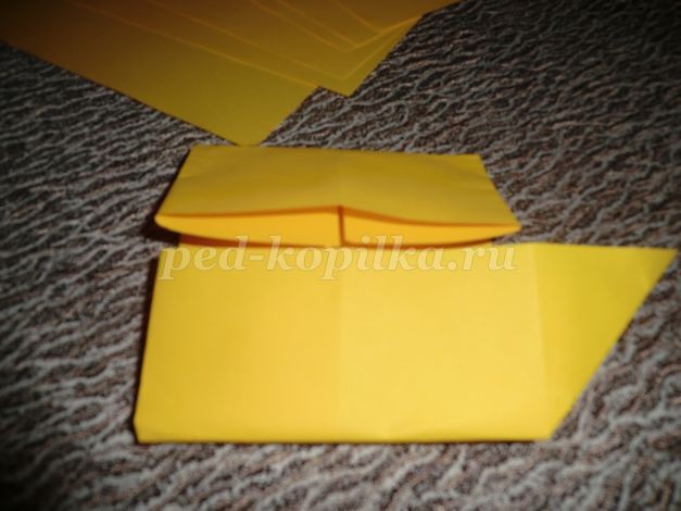 ​Мышка в технике оригами: часть 1