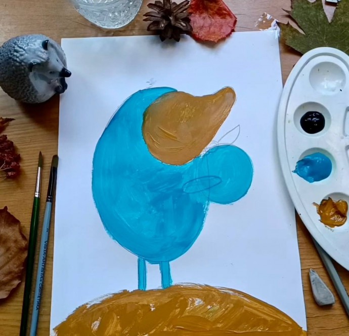 Рисуем ёжика в тумане Рисуем ёжика в тумане