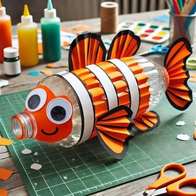 Животные с использованием пластиковых бутылок Животные с использованием пластиковых бутылок