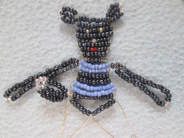 Волк из бисера: мастер-класс Волк из бисера: мастер-класс