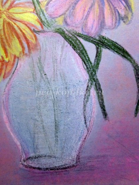 Как нарисовать астры в вазе: часть 2 Как нарисовать астры в вазе: часть 2