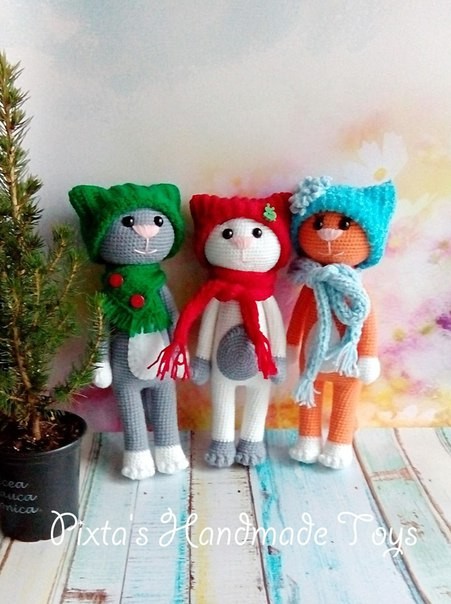 Кошка красавица и кот модник Кошка красавица и кот модник