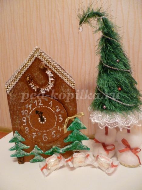 Новогодний сувенир детскими руками: часть 3