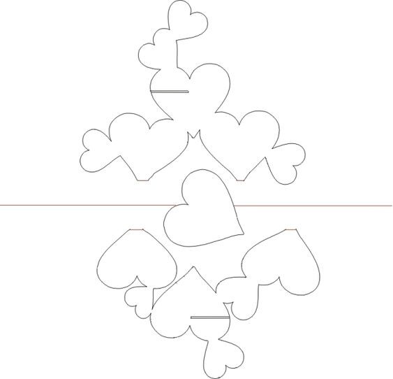 Открытки с сердечками