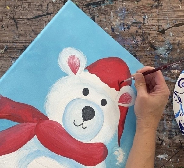 Мишка с чашкой чая Мишка с чашкой чая