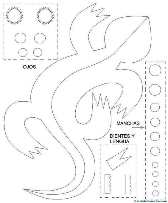 Яркие ящерицы из бумаги Яркие ящерицы из бумаги